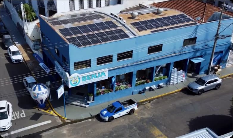 Prédio da Benja - Materiais de construção